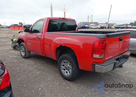 2010 GMC Sierra 1500 Work Truck from USA, damaged, VIN 1GTPCTEX5AZ279228